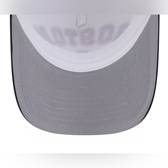 New Era Boston Red Sox White Arch Glitz 9Forty Adult Hat - Picture 2 of 7